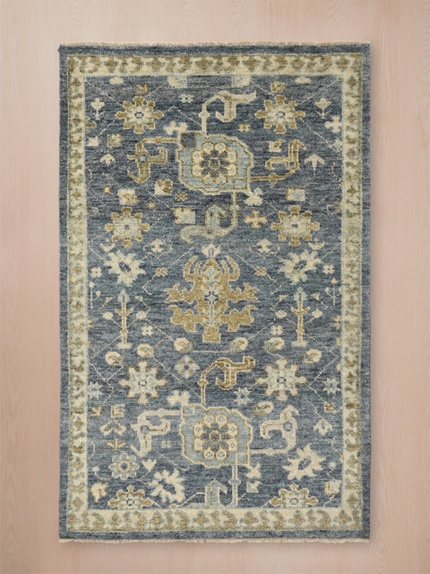Bloomville Hand-knotted Wool Rug - 152x244 cm