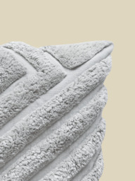 Avery Grey Cotton Cushion - thumbnail 5