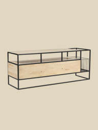 Bettina Mango Wood Media Unit - thumbnail 5