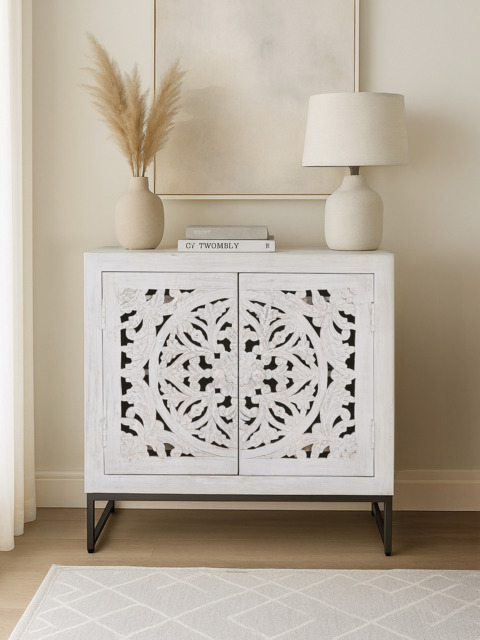 Solana Two Door Wooden Cabinet - image 1