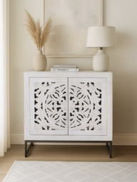 Solana Two Door Wooden Cabinet - thumbnail 1