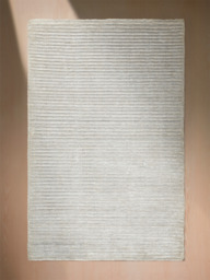 Isabella Handloom Banana Silk Rug - Grey - thumbnail 3