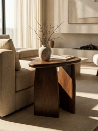 Callan Mango Wood Side Table