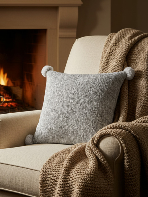 Nico Cotton Slub Cushion - image 1