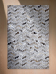 Aariz Hide & Wool Rug - thumbnail 3