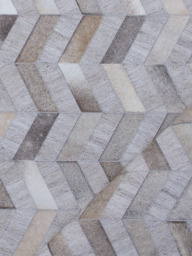 Aariz Hide & Wool Rug - thumbnail 4