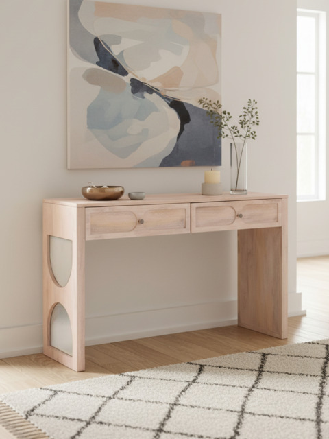Veya Two Drawer Console Table - image 1