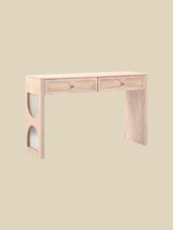 Veya Two Drawer Console Table - thumbnail 3
