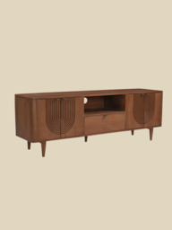 Ariso Mango Wood Media Unit - thumbnail 4