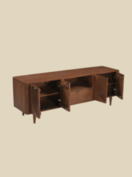 Ariso Mango Wood Media Unit - thumbnail 5