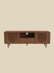 Ariso Mango Wood Media Unit - thumbnail 2