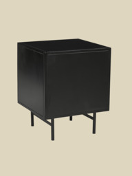Nova Two-Drawer Iron Bedside Table - thumbnail 5