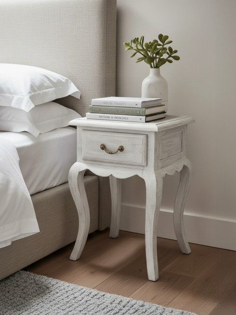 Jane Wooden Bedside Table - image 1