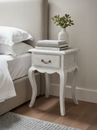 Jane Wooden Bedside Table - thumbnail 1
