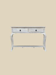 Rustic Haven Console Table - White - thumbnail 2