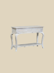 Rustic Haven Console Table - White - thumbnail 4