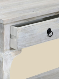 Rustic Haven Console Table - White - thumbnail 5