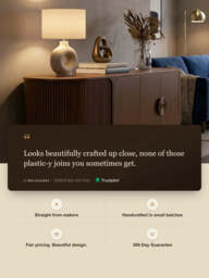 Abaca Mango Wood Sideboard - thumbnail 3