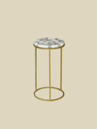 Emma Pearl Agate Side Table - thumbnail 2
