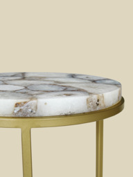 Emma Pearl Agate Side Table - thumbnail 5