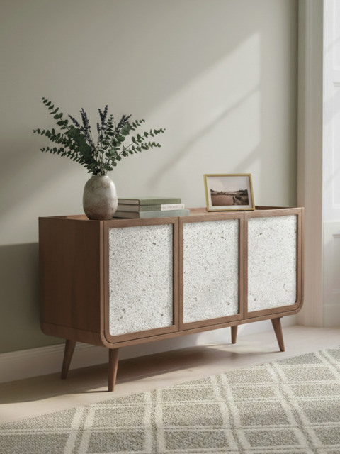 Kael Three Door Sideboard - Walnut - image 1