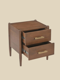 Sally Mango Wood Bedside Table - thumbnail 6