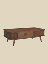 Abaca Mango Wood Coffee Table - thumbnail 3