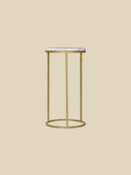 Blushara Rose Quartz End Table - thumbnail 3