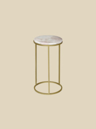 Blushara Rose Quartz End Table - thumbnail 4
