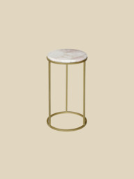 Blushara Rose Quartz End Table - thumbnail 2