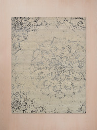 Tracy Wool & Bamboo Silk Hand-Knotted Rug - Charcoal