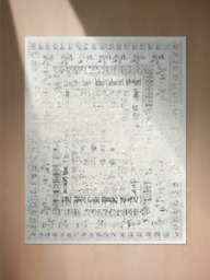 Umar Wool & Bamboo Silk Hand-Knotted Rug - Grey - thumbnail 3