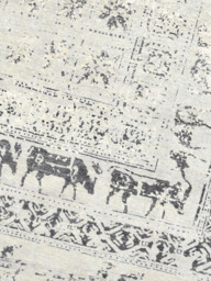 Umar Wool & Bamboo Silk Hand-Knotted Rug - Grey - thumbnail 5