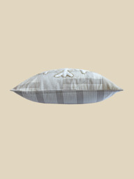 Festive Charm Embroidered Cotton Blend Cushion - thumbnail 4
