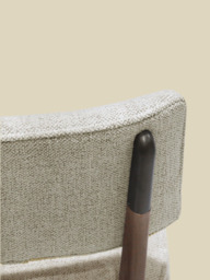 Keaton Cream Upholstered Dining Chair - thumbnail 6