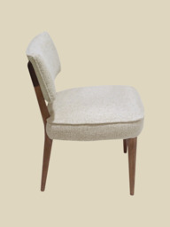 Keaton Cream Upholstered Dining Chair - thumbnail 5