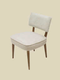 Keaton Cream Upholstered Dining Chair - thumbnail 4