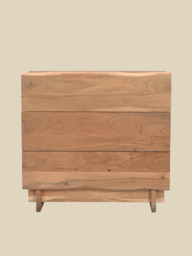 Alder Three Drawer Chest - thumbnail 2