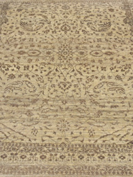 Brynna Hand-knotted Wool & Bamboo Silk Rug - thumbnail 3