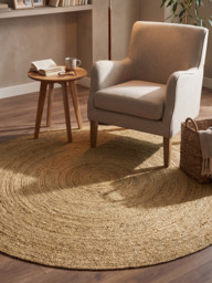 Tali Hand-woven Round Jute Rug