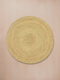 Tali Hand-woven Round Jute Rug - thumbnail 2