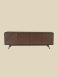 Carrie Mango Wood Media Unit - thumbnail 2