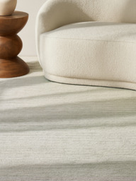 Natalie Handloom Banana Silk Rug - Grey - thumbnail 2