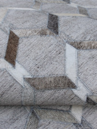 Rehaan Hide & Wool Rug - thumbnail 5