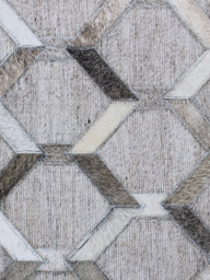 Rehaan Hide & Wool Rug - thumbnail 6
