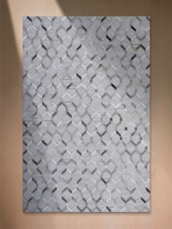 Rehaan Hide & Wool Rug - thumbnail 3