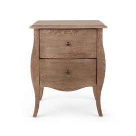 Sienna 2 Drawer Bedside Table - thumbnail 1