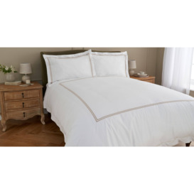 Cotton Collection Double Row Cord Duvet Cover