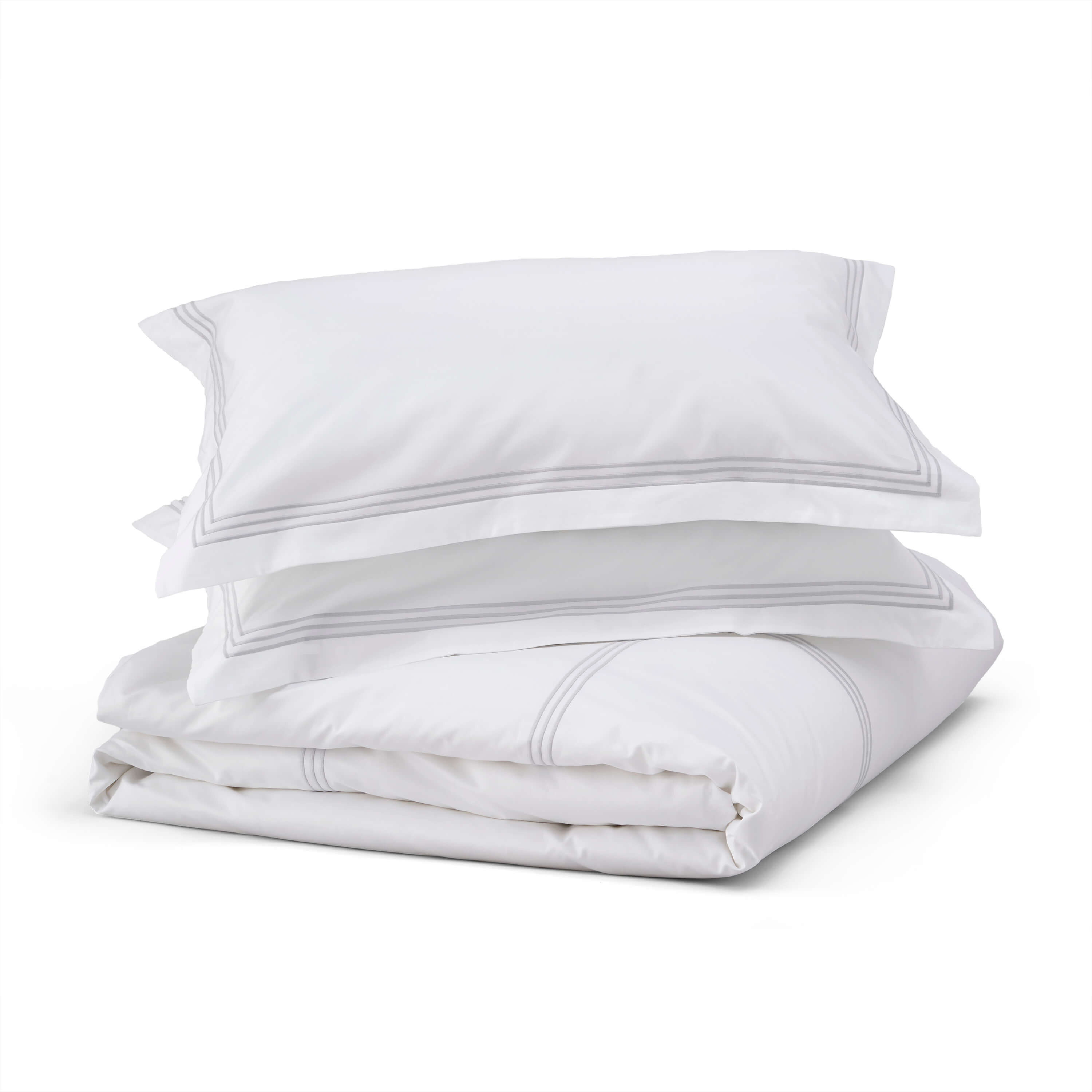 Cotton Collection Sateen Triple Row Cord Bed Linen Set - image 1
