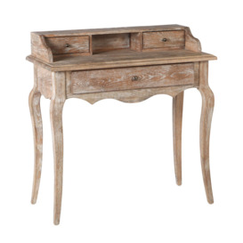 Sienna Dressing Table Set - Natural / Weathered Oak